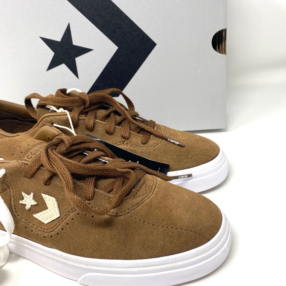 Converse Louie Lopez OX Low Shoe Skate Sneaker Casual Men's Suede Brown A04611C - Picture 9 of 11